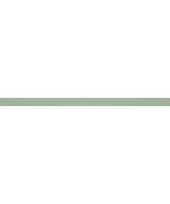 0.5"x11.75" Kane Glass Wall Trim Tiles, Set of 19, Soft White