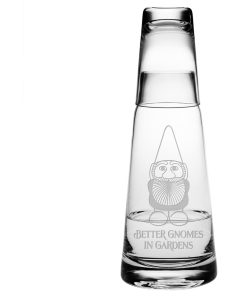 "Better Gnomes in Gardens" Cone Night Bottle