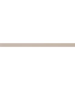 0.5"x11.75" Sylvan Glass Pencil Liner Tile, Light Beige