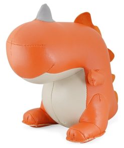 Zuny Dinosaur Bobo II Orange Animal Paperweight