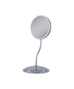 Zadro Tri-Vision 1X/5X/10X Gooseneck Vanity/Wall Mirror In Chrome-Fg60