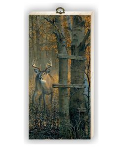 "(The) Buck Stops Here" Cutting Board, 6"x12"
