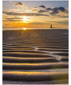 "Sandbars" Landscape Photograph, Beach Unframed Wall Art Print, 16"x20"