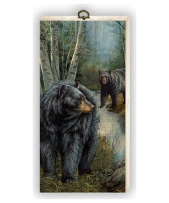"Birchwood Bears" Cutting Board, 6"x12"