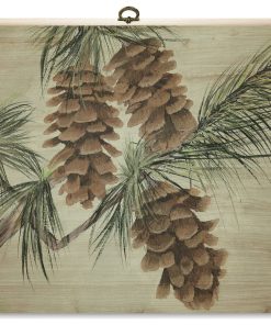 "Pine Cone New" Cutting Board, 12"x12"
