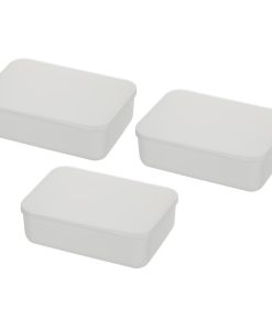 YBM Home Plastic Storage Bins With Lids for Organizing Small, 10.25 X 7.25 X 3.2