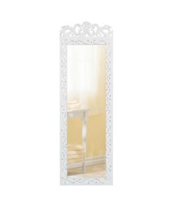 Zingz & Thingz Elegant Decorative Wall Mirror in White