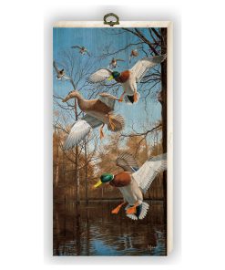 "Greenhead Haven" Cutting Board, 6"x12"