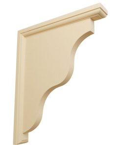 1 1/2"Wx9"Dx11"H Hamilton Traditional Bracket, Maple, 2-Pack