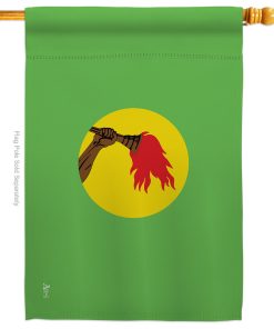 Zaire of the World Nationality House Flag