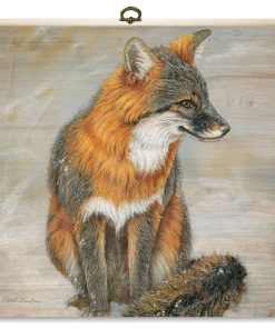 "Gray Fox" Cutting Board, 12"X12"