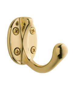 0782033 Costume Hook, Vintage Brass