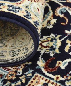 Unique Loom Navy Blue Newcastle Narenj 3' 0 x 5' 0 Area Rug