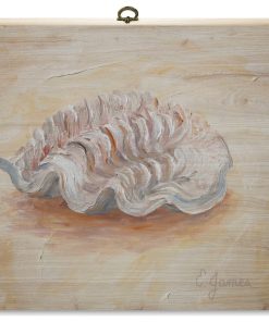 "Sea Shell #1" Cutting Board, 12"X12"