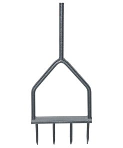 Yard Butler M-7C Steel Lawn Spike Aerator with 4-Heavy Duty Spikes