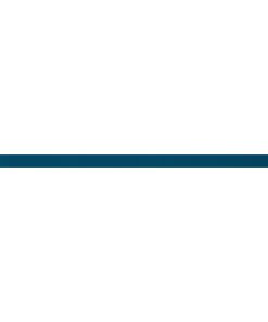 0.5"x11.75" Kane Glass Wall Trim Tiles, Set of 19, Ocean