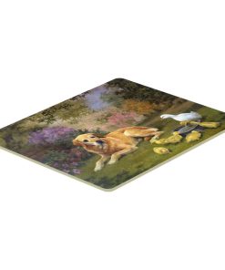 Yellow Labrador and Chicks Kitchen/Bath Mat, 20"x30"
