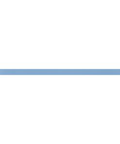 0.5"x11.75" Kane Glass Wall Trim Tiles, Set of 19, Blue