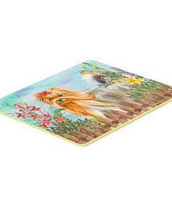 Yorkshire Terrier Spring Kitchen or Bath Mat 24"x36"