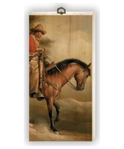 "Long Road Home" Cutting Board, 6"x12"