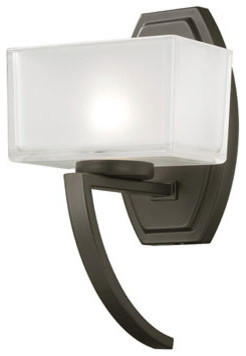 Z-Lite 1-Light Cardine Wall Sconce, Painted Bronze