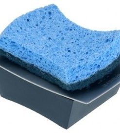 Zojila Sonora Stainless Steel Sponge Holder and Soap Solution Dish