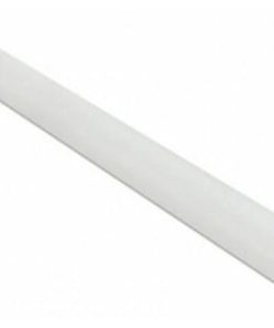0.75"x12" Greek White Bullnose Liner Marble, Polished, Set of 5