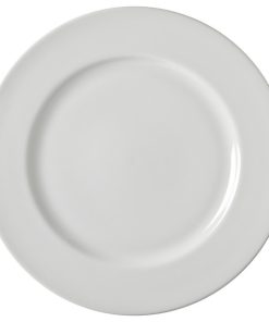 Z-Ware White Porcelain Salad and Dessert Plates, Set of 6