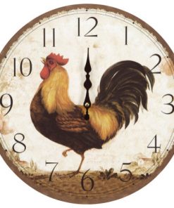 Yosemite Circular Wooden Wall Clock CLKA6726