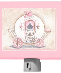 "Little Princess Carriage" Night-Light Canvas Art by Kris Langenberg