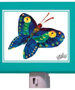 "Butterfly in Flight" Night-Light Canvas Art by Eric Carle