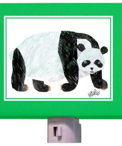 "Panda Bear" Night-Light Canvas Art by Eric Carle