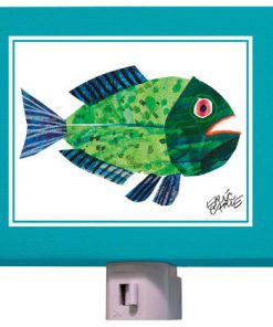 "Fish" Night-Light Canvas Art by Eric Carle