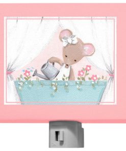 "Little Mouse" Night-Light Canvas Art by Kris Langenberg