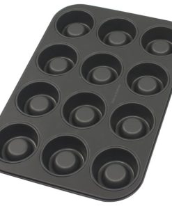 Zenker Aluminum Nonstick 12 Hole Shortcake Pan