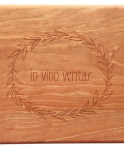 "In Vino Veritas" Artisan Cherry Board