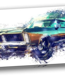 "Pure American Muscle" Canvas Painting