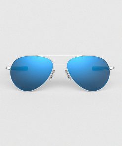 YEAGER - SATIN SILVER & ATLANTIC BLUE